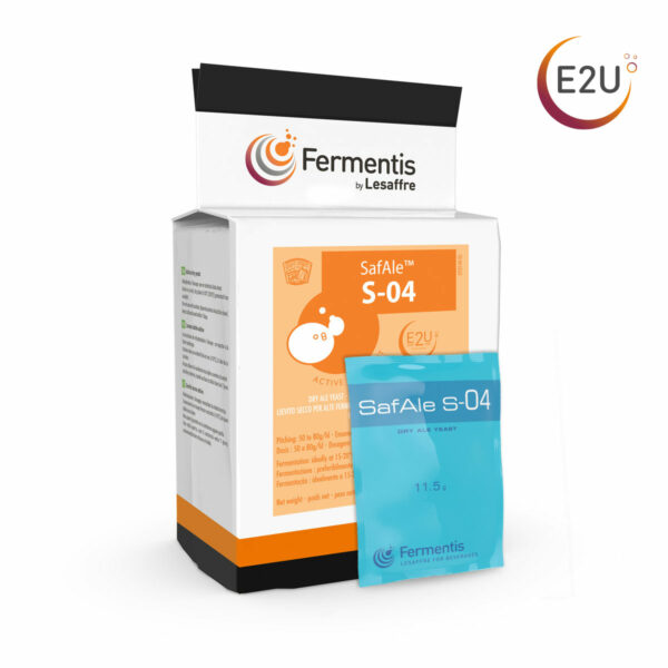 SafAle S-04 English ale brewer’s yeast pack by fermentis