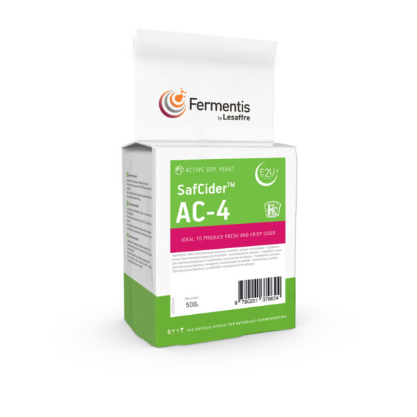 SafCider AC-4 cider yeast pack by fermentis