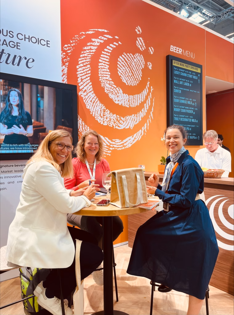 Fermentis booth at drinktec 2025